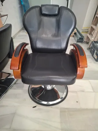 Vendo silla de barbero