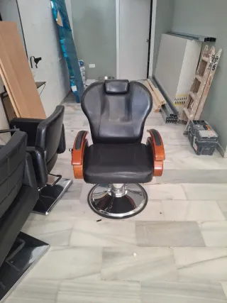 Vendo silla de barbero