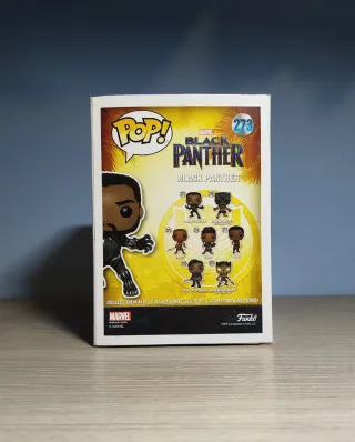 Funko Pop Black Panther CHASE #273 (Caja tocada)