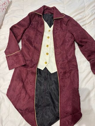 Chaqueta de disfraz con detalles dorados