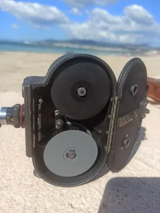 Toma vistas Cámara cine Bell & Howell antigua