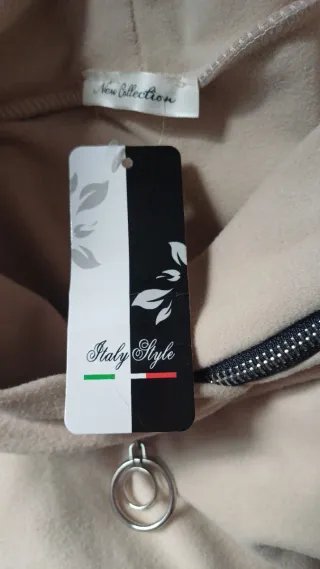 Sudadera MalyStyle Beige Talla M