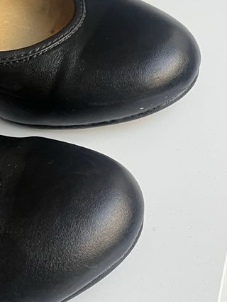 Scarpe da sera nere con tacco. Taglia 34