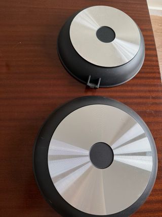 Confezione di 2 padelle Risoli con manico smontabile