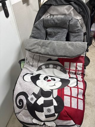 Saco de invierno para silla de paseo con diseño
