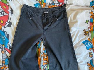 Gonne lunghe nere in denim