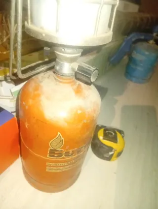 Lámpara de gas portátil