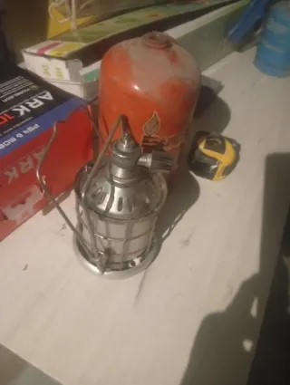 Lámpara de gas portátil