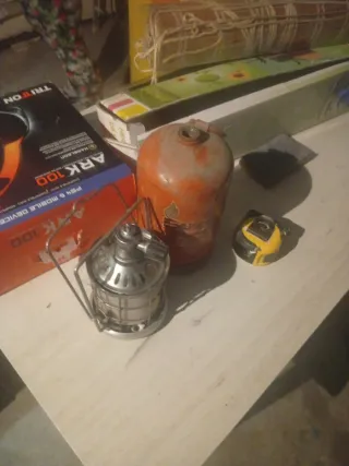 Lámpara de gas portátil