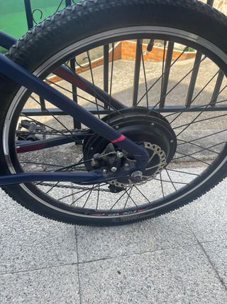 Bicicleta eléctrica.