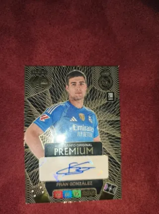 Autógrafo Fran González NO HAGO ENVÍOS