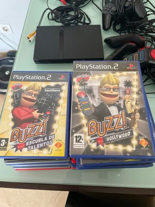 Consola PlayStation 2 Sony Negra + Accesorios