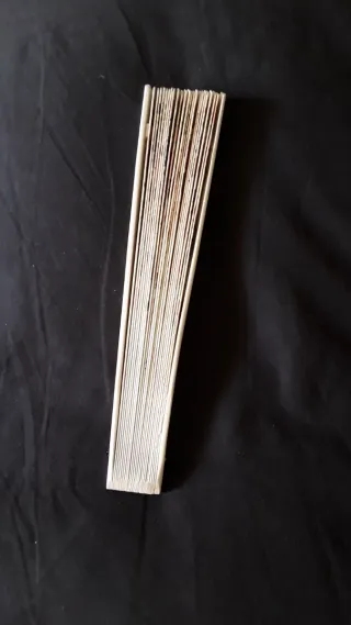 Abanico Ana Locking Flores Rosa Blanco Nuevo