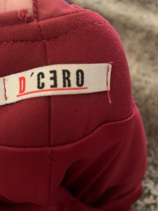 Vestido d'cero Talla L