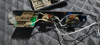 Pastillas Telecaster, Puente y Controles