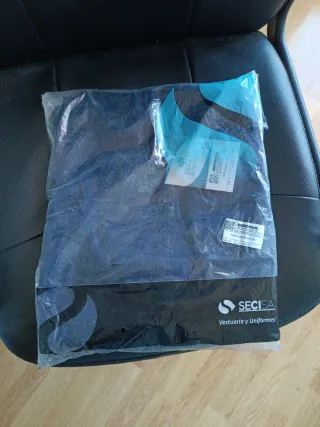 Pantalón de trabajo azul talla 50