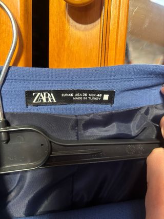 Traje formal hombre azul