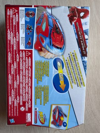 Lanzador Motorizado Spiderman Force Nerf