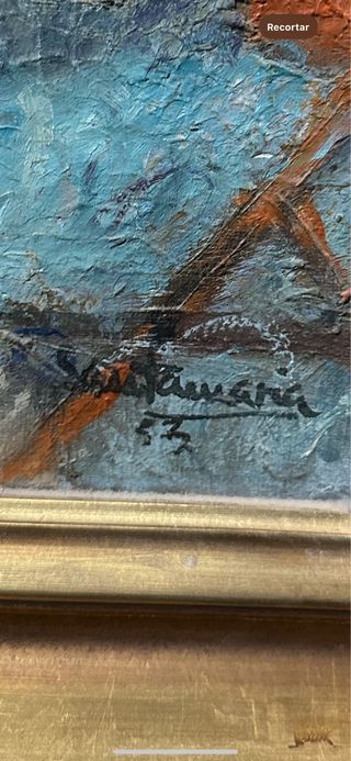 Óleo Impresionista sobre Lienzo