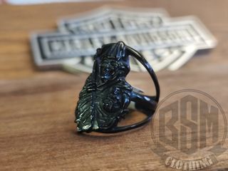 Anello grim reaper black