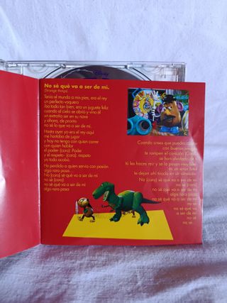 CD Toy Story Disney Banda Sonora Original