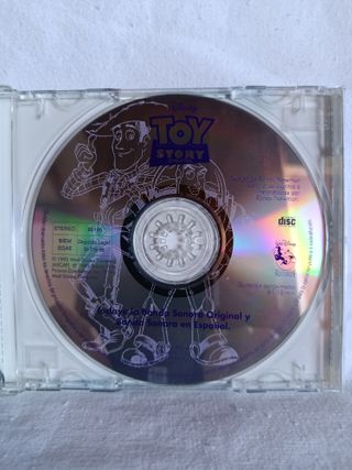 CD Toy Story Disney Banda Sonora Original