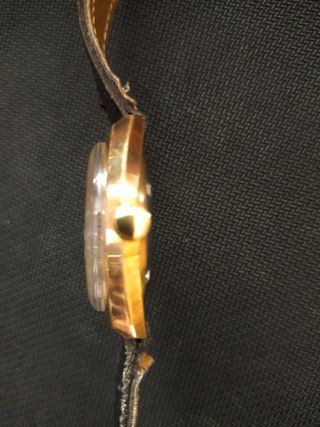 Reloj Cauny Suizo Cuerda Manual Chapado Oro