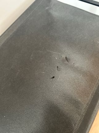 Perchero con zapatero negro