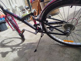 Bicicleta Btwin Poply 500 Negra y Rosa