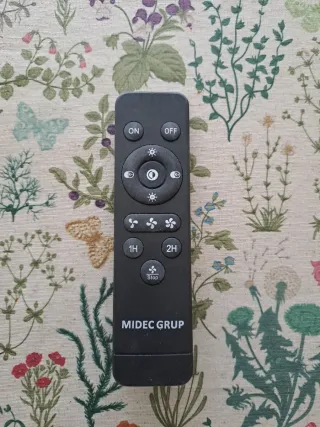 Lámpara Techo con Ventilador Blanca