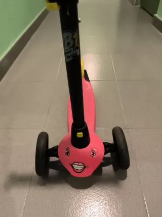 Patinete infantil 3 ruedas rosa