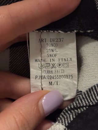 Camicia quadri vichy con laccetti