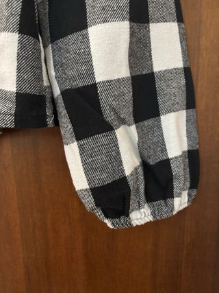 Camicia quadri vichy con laccetti