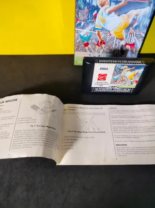 Sega Mega Drive European Club Soccer