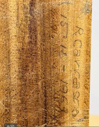 Antigua figura Virgen con Niño