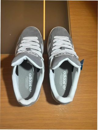 Adidas Campus 00s Talla 38 Gris/Blanco