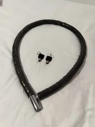 Pitón de seguridad para moto.