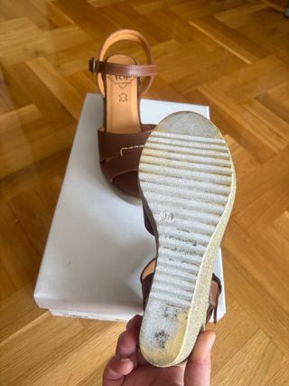 Sandalias de cuero