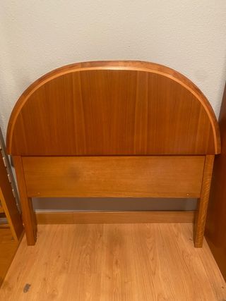 Cabeceros de madera curvos