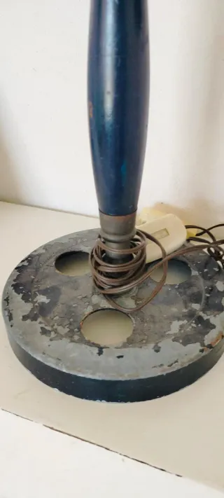 Lampada da tavolo antica