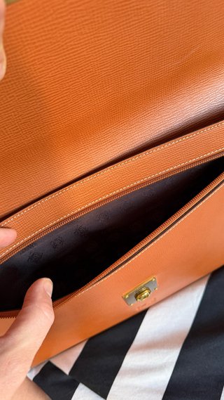 LOEWE Cartera Portafolios Vintage Piel Anagrama