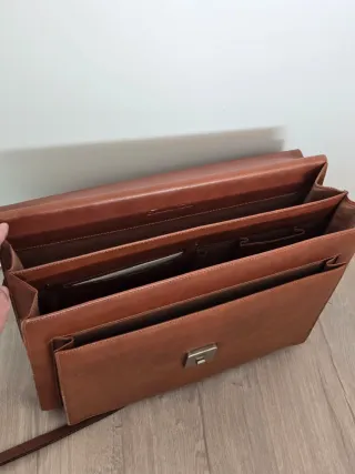 Maletín Piel Marrón Emidio Tucci