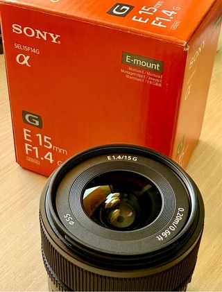 Objetivo Sony E 15mm f/1.4 G | Casi nuevo