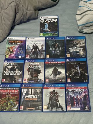 Juegos PS4 y PS5