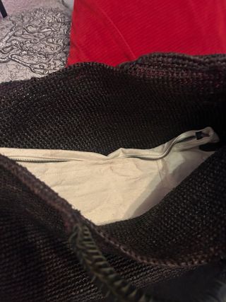 Bolso de rafia Ralph Lauren