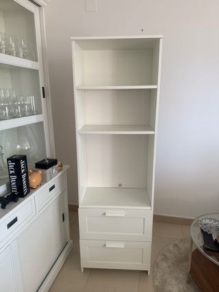 Vitrina madera blanca