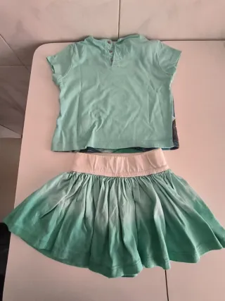 Conjunto Ariel Disney bebé/muñeca reborn 3 meses