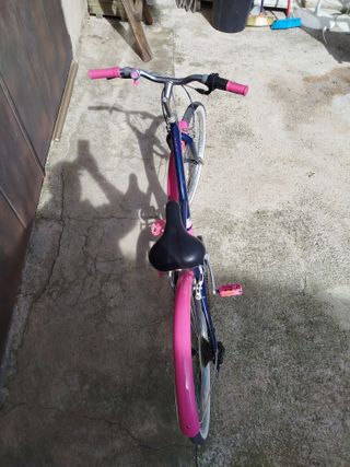 Bicicleta Btwin Original 500 Azul/Rosa