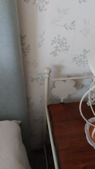 Mesilla auxiliar forja y madera