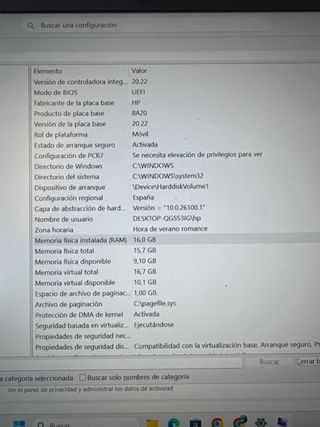 Portatile HP i5 15s-fq5034ns Argento